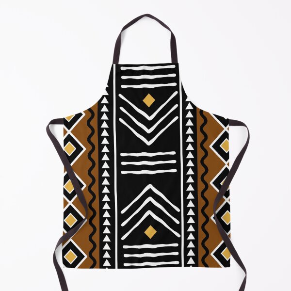 Item preview, Tribal African Bogolan Mud Cloh Fabric Pattern designed and sold by funkyvibes.