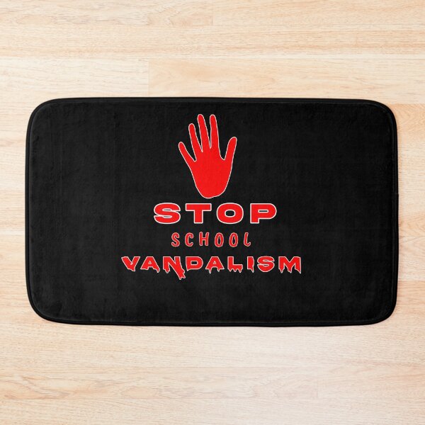 Item preview, school vandalism designed and sold by twobillion.