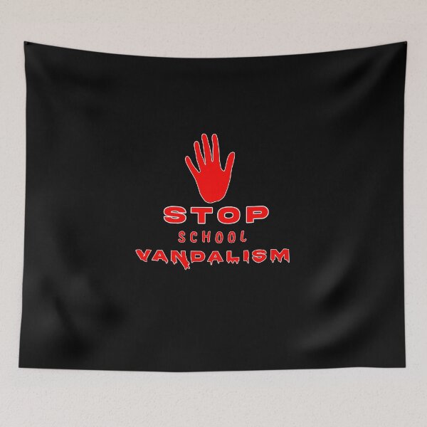 Item preview, school vandalism designed and sold by twobillion.