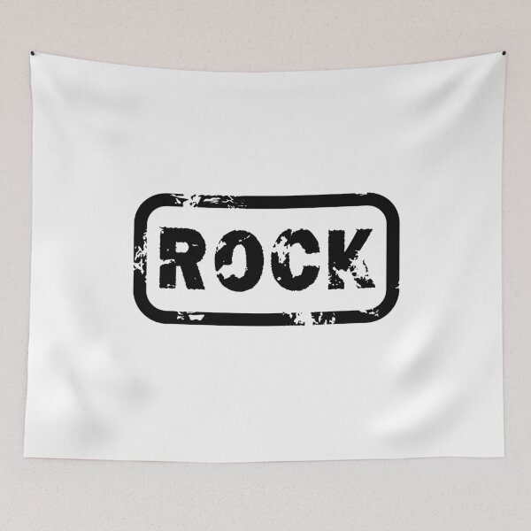 Item preview, Rock music sign designed and sold by GeogDesigns.