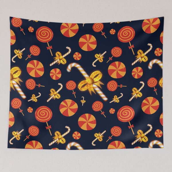 Item preview, Christmas Candy Cane Decorative Pattern designed and sold by thecooltable.