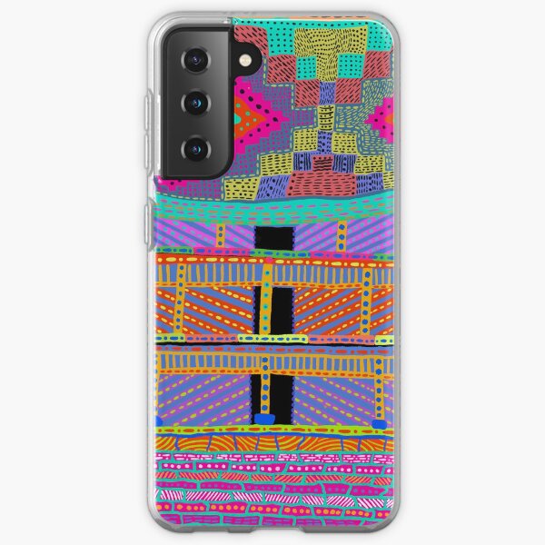 Himalaya Abstract Mountain Home for Nomad Hiker Travelers Samsung Galaxy Soft Case