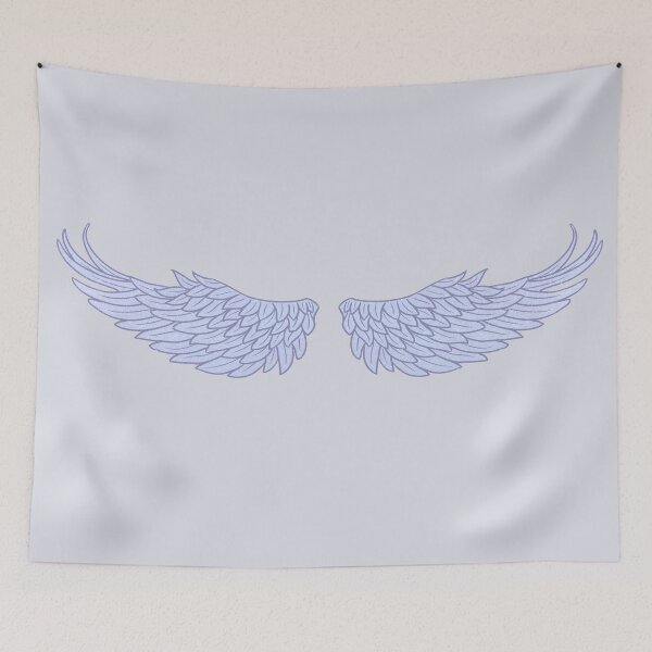 Item preview, Pastel Blue angel wings designed and sold by TheLykosApparel.