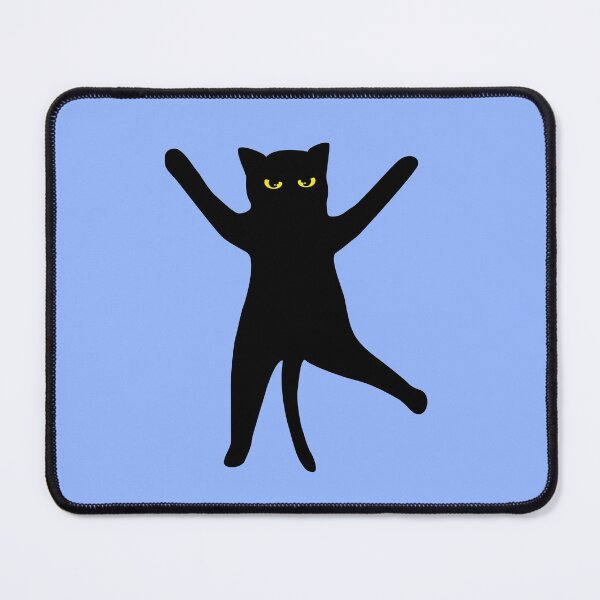 Item preview, Angry Black Cat designed and sold by CyberCult Store.