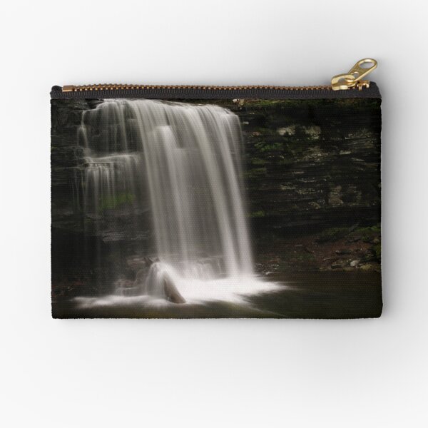 Harrison Wright Waterfalls-Ricketts Glen State Park Zipper Pouch
