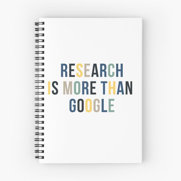 Item preview, Research is more than Google  designed and sold by WildeandCo.
