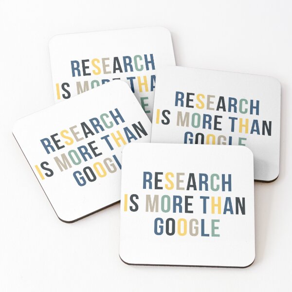 Item preview, Research is more than Google  designed and sold by WildeandCo.