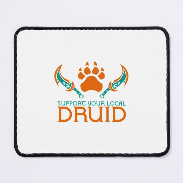 Item preview, Camiseta Mmorpg Apoya a tu druida designed and sold by BendiSpect.