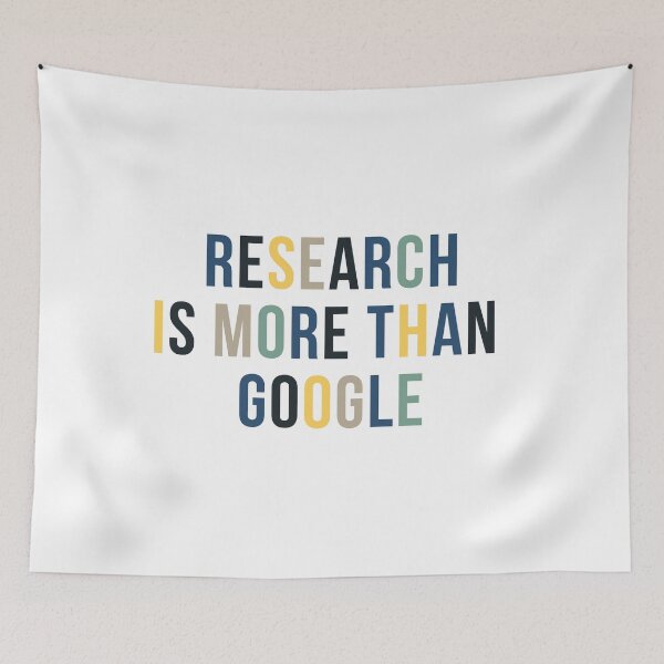 Item preview, Research is more than Google  designed and sold by WildeandCo.