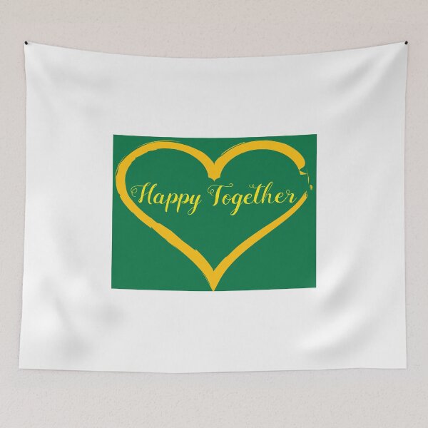 Item preview, Happy Together Sticker, Poster designed and sold by Falcon1111.