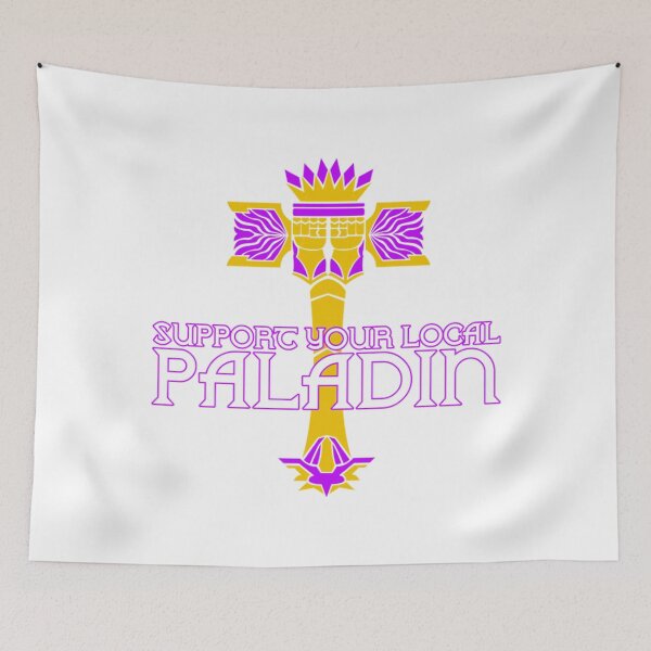 Item preview, Mmorpg T-ShirtSupport your Paladin  designed and sold by BendiSpect.
