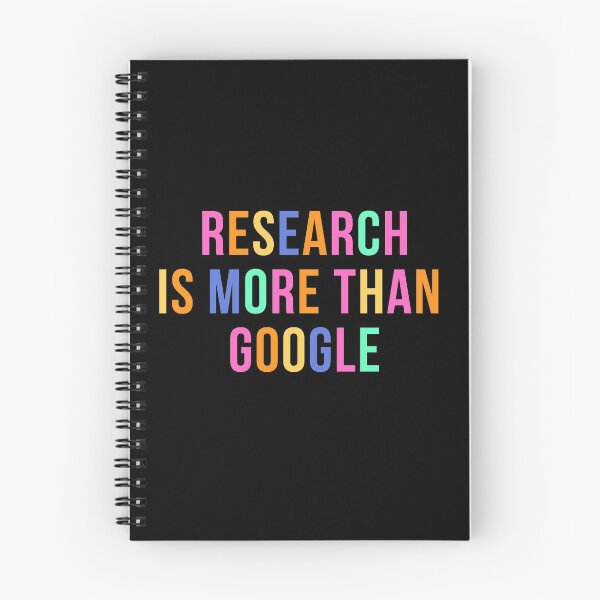 Item preview, Research is more than Google  designed and sold by WildeandCo.