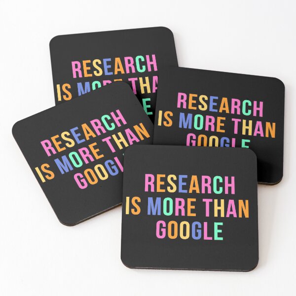 Item preview, Research is more than Google  designed and sold by WildeandCo.