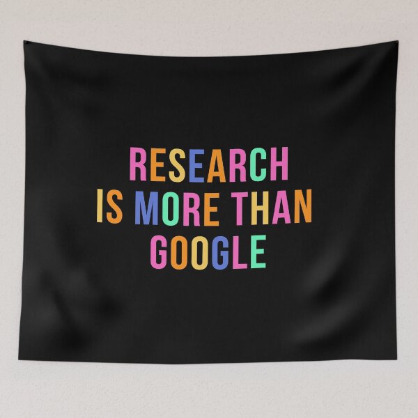 Item preview, Research is more than Google  designed and sold by WildeandCo.
