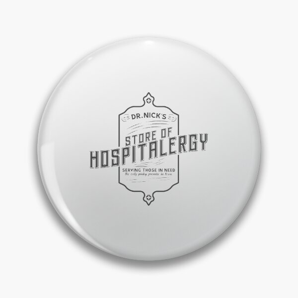 Item preview, Dr Nick's Store of Hospitalergy (Black)| Perfect Gift|ttrpg designed and sold by kathbiny.