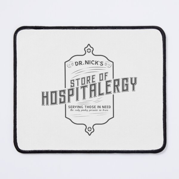 Item preview, Dr Nick's Store of Hospitalergy (Black)| Perfect Gift|ttrpg designed and sold by kathbiny.