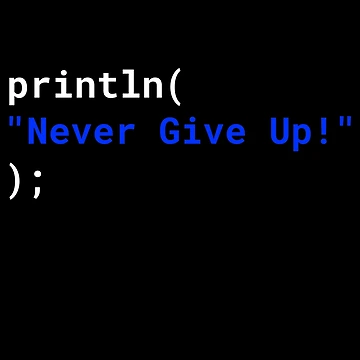 Artwork thumbnail, Computer Geek Never Give Up! by ComputerGeeksTs