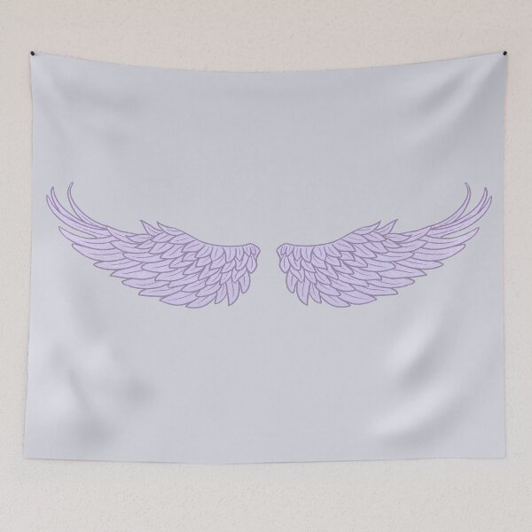 Item preview, Pastel Purple angel wings designed and sold by TheLykosApparel.