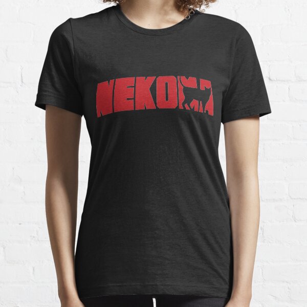 Chemise Haikyuu Nekoma Logo T-shirt essentiel