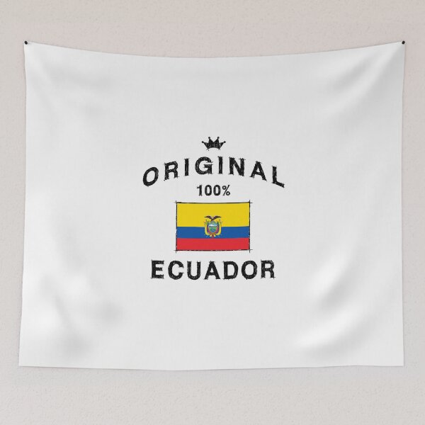 Item preview, Ecuador Ecuadorian flag flag designed and sold by GeogDesigns.