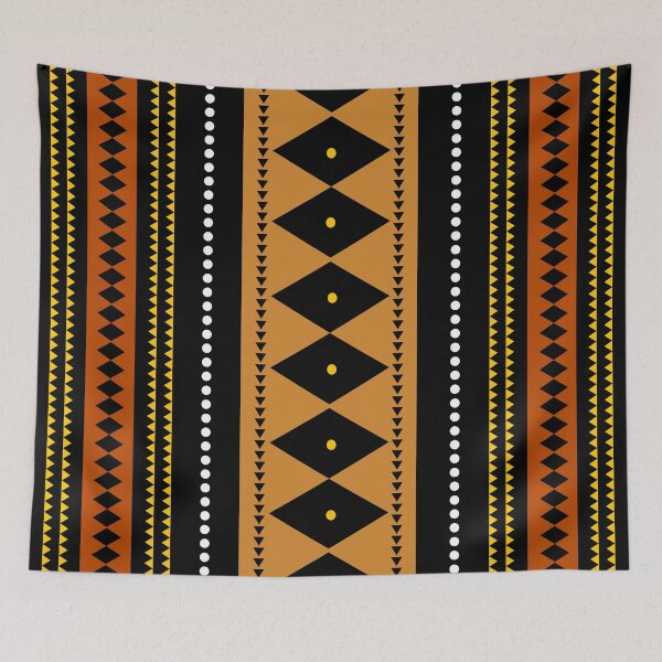 Item preview, Abstract African Bogolan Mudcloh Fabric Design designed and sold by funkyvibes.