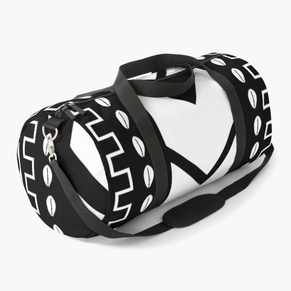 Item preview, Black and White African Bogolan Mudcloh Fabric Pattern designed and sold by funkyvibes.