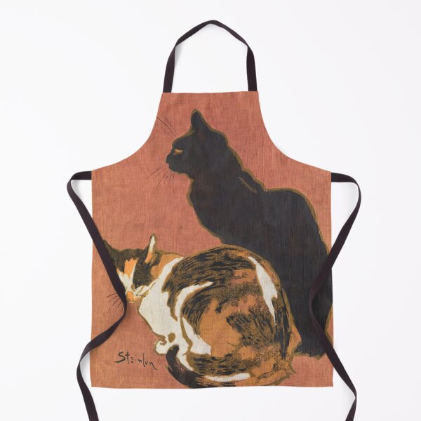Item preview, Vintage Two Cats Painting Steinlen designed and sold by VintageArchive.