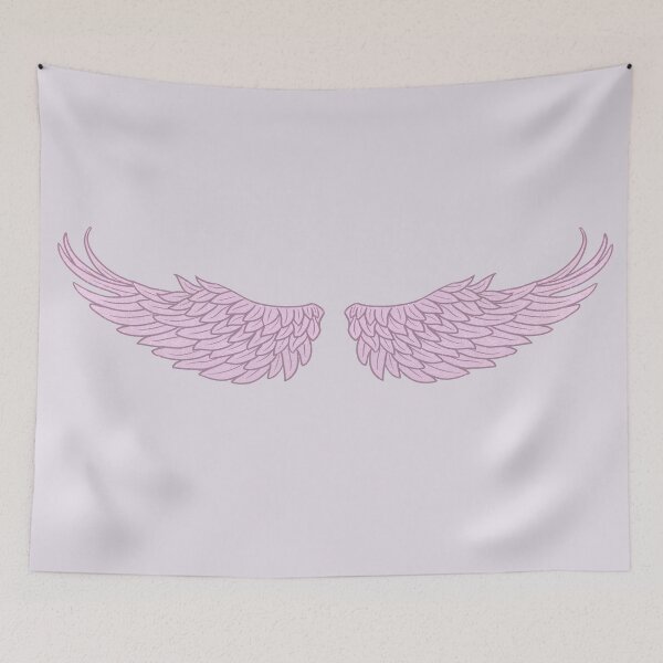 Item preview, Pastel Pink angel wings designed and sold by TheLykosApparel.