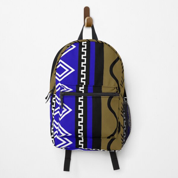 Artikelvorschau, Blaues afrikanisches Bogolan Mudcloh Stoffdesign entworfen und verkauft von funkyvibes.
