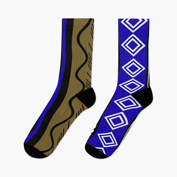 Item preview, Blue African Bogolan Mudcloh Fabric Design designed and sold by funkyvibes.