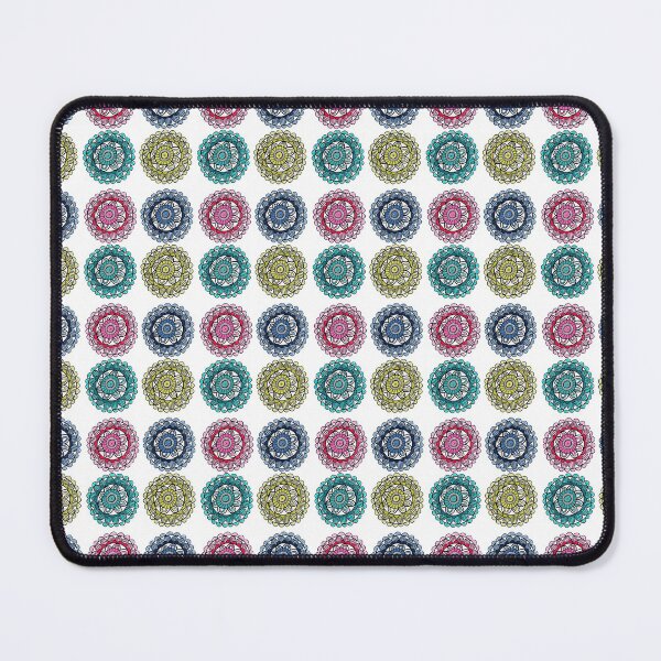 Item preview, Colorful doodle mandala pattern designed and sold by Zendays.