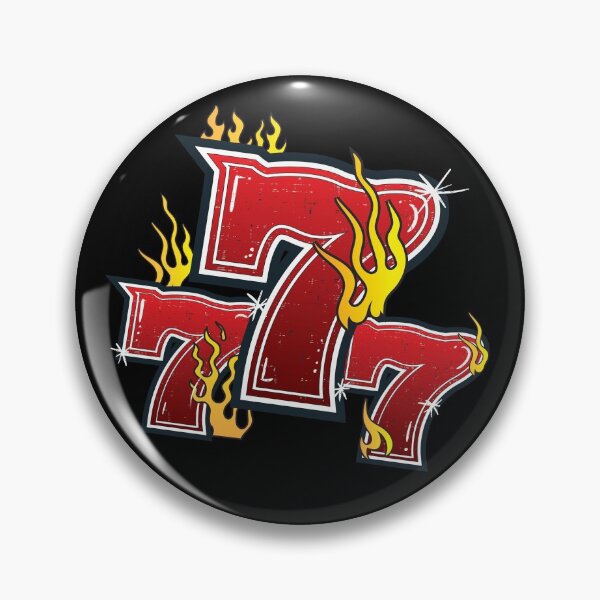 Item preview, 777 Lucky Slot Machine Numbers Jackpot  designed and sold by abowlofsoda.