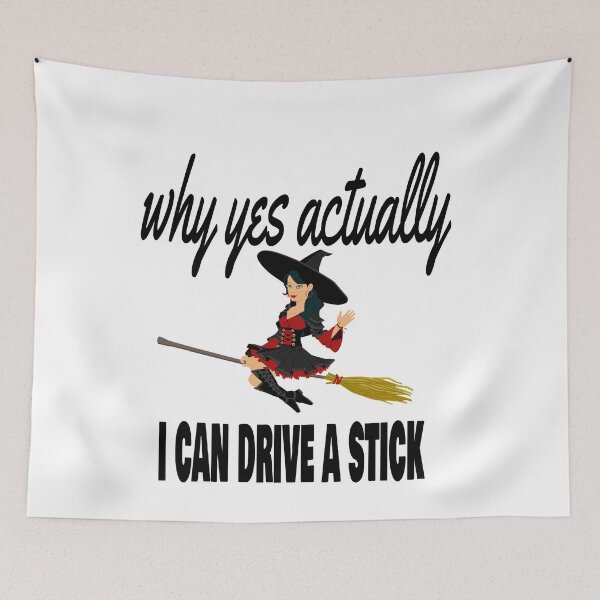 Item preview, Why Yes Actually I Can Drive A Stick designed and sold by leicha.