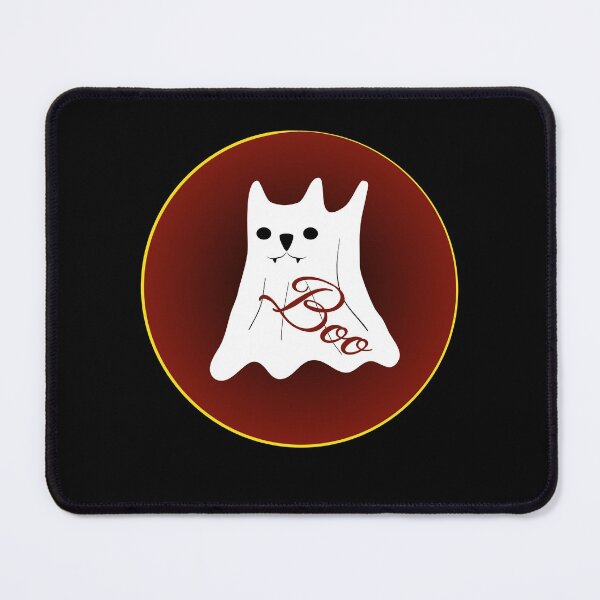 Item preview, Halloween, cat in circle designed and sold by Bodino.