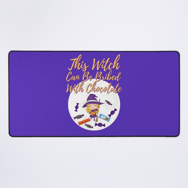 Item preview, This Witch Can Be Bribed With Chocolate designed and sold by GleamingGiant.