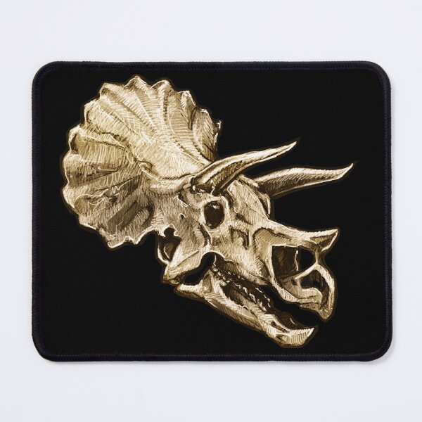 Item preview, Dinosaur Skull Triceratops 2 Sticker designed and sold by CassWArt.