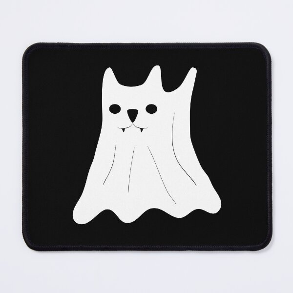 Item preview, Halloween, cat dressed as a ghost designed and sold by Bodino.