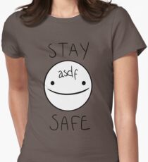 Eddsworld - Stay Safe Women's Fitted T-Shirt