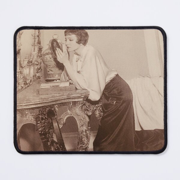 Item preview, Claudette Colbert admires herself in the mirror designed and sold by Jenniferkate72.