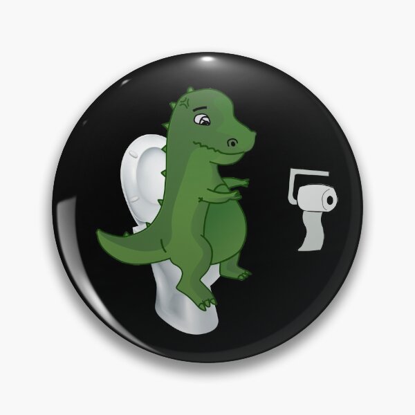 Artikelvorschau, T-Rex Dino Toilette entworfen und verkauft von Raika-Kokuin.