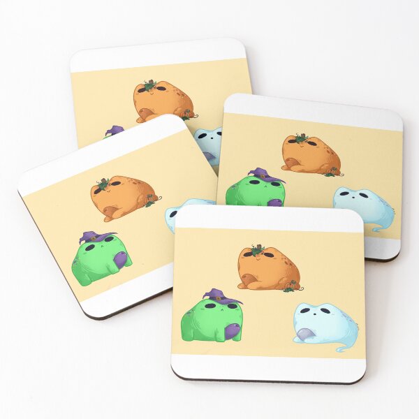 Item preview, Small Halloween Frogs designed and sold by PipAndBlob.