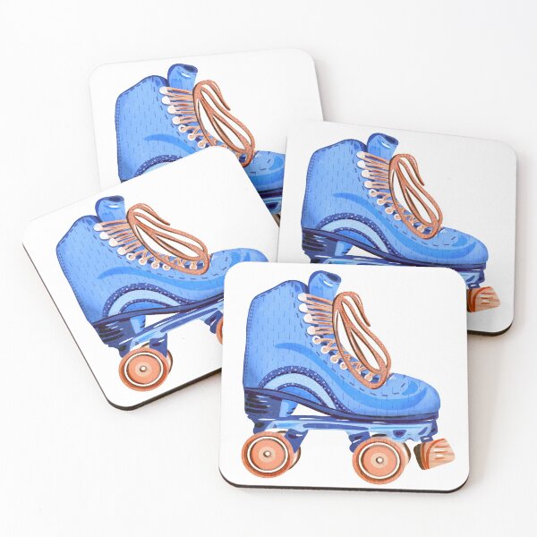 Item preview, Blue and orange roller skate designed and sold by Zendays.
