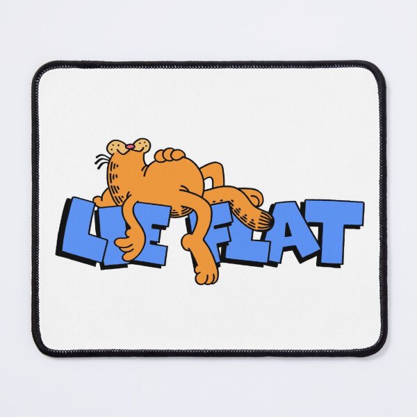 Item preview, Garfield - Lie Flat - Tang Ping - 躺平 designed and sold by celerywoulise.