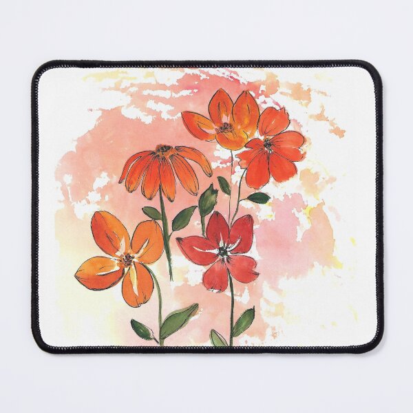 Item preview, Watercolor Flowers designed and sold by Rozy Singh.