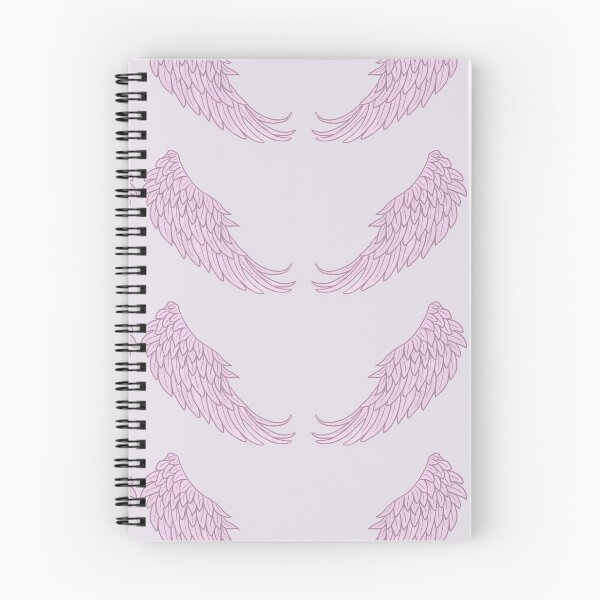 Item preview, Pastel Pink collarbone angel wings designed and sold by TheLykosApparel.