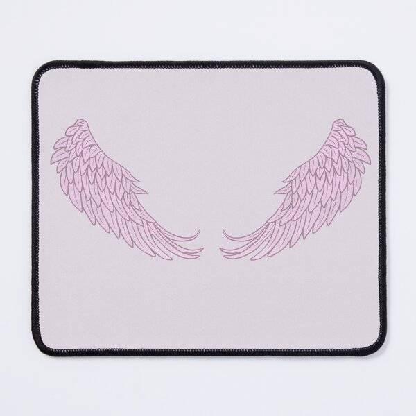 Item preview, Pastel Pink collarbone angel wings designed and sold by TheLykosApparel.