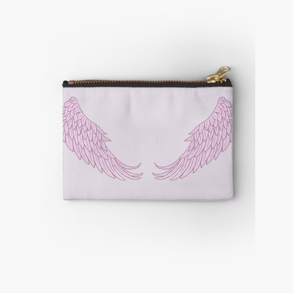Item preview, Pastel Pink collarbone angel wings designed and sold by TheLykosApparel.