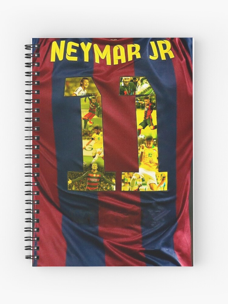 Neymar Jr- Brazil Legend Spiral Notebook for Sale by