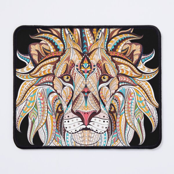 Item preview, Exquisite animal illustration, lion and owl illustration, animals, symmetry, print, happy birthday. designed and sold by Senior-Kuzmin.