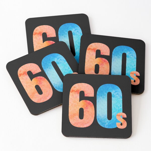 Item preview, 60s - sixties watercolour retro vintage print designed and sold by yennyz.